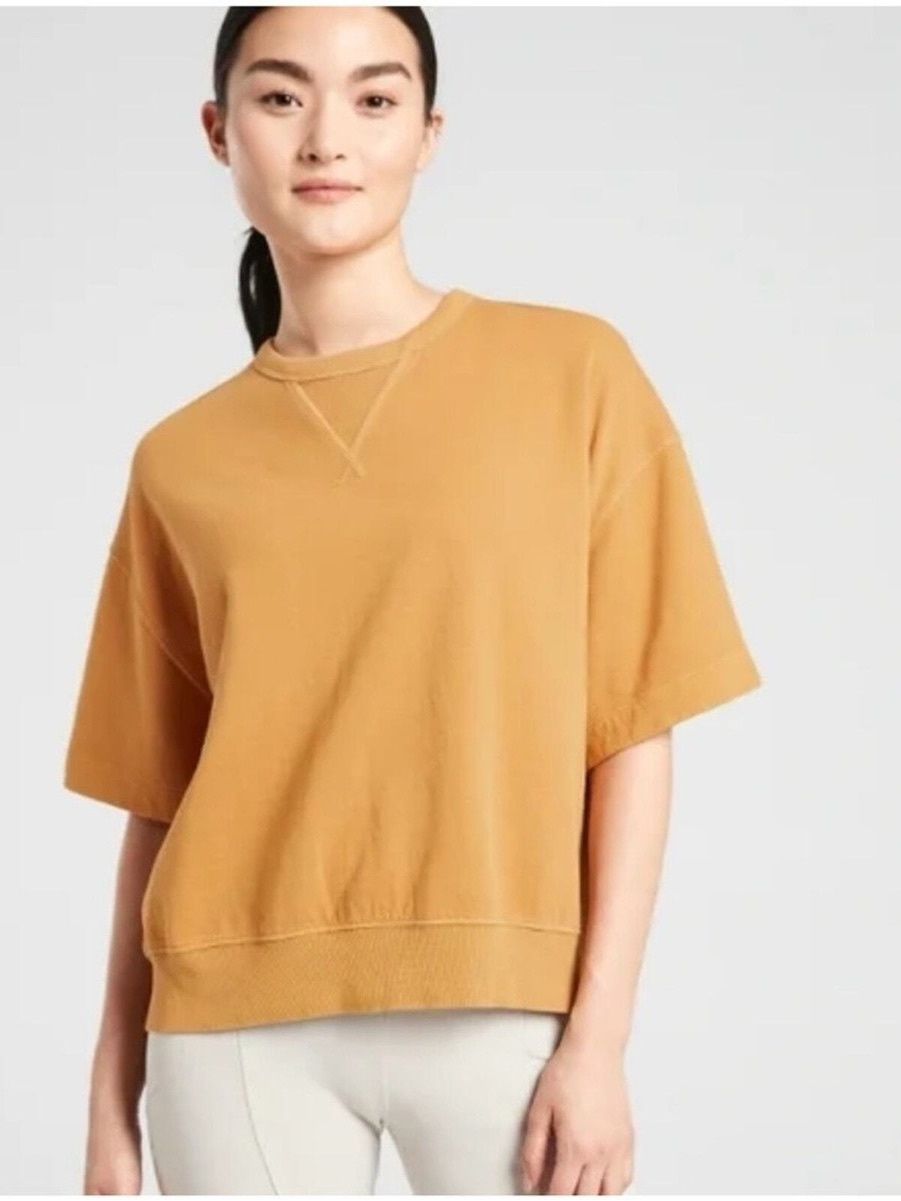 Athleta Modern Sundown Sweatshirt Tee
